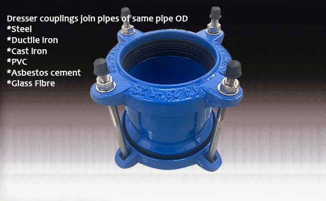 Ductile Iron Coupling Ductile Iron Pipe Fitting And Valve Factory