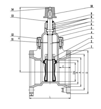 RESILIENT WEDGE NRS GATE VALVES WITH MECHANICAL JOINT ENDS - ductile ...