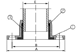 Quick Flange Adaptor drawing