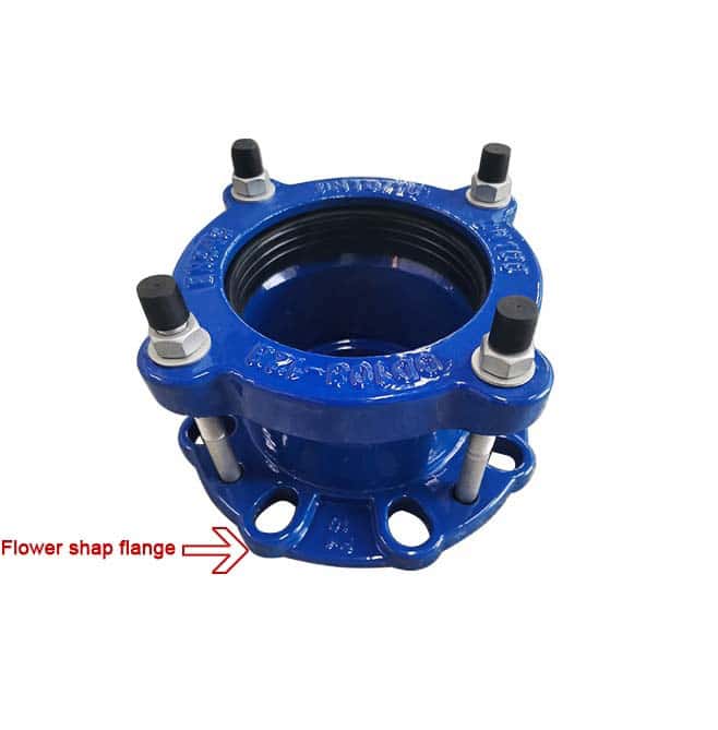 Flange Adaptor Ductile Iron Pipe Fitting And Valve Factory Directly Sale