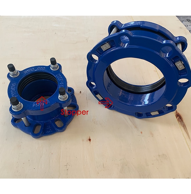 Flange Adaptor Ductile Iron Pipe Fitting And Valve Factory Directly Sale