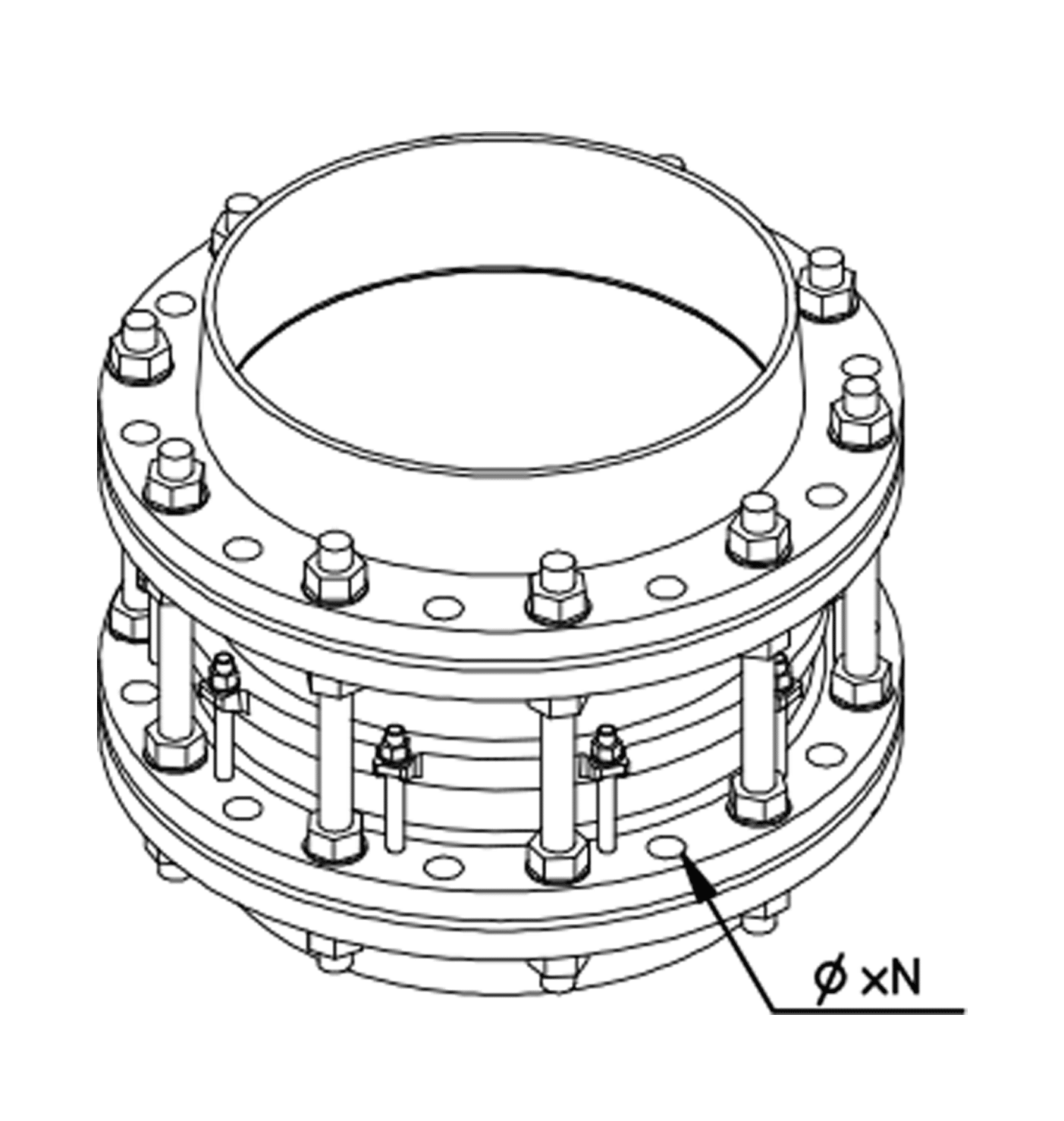restrained dismantling joint drawing