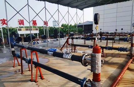 training&test sites for repair clamp