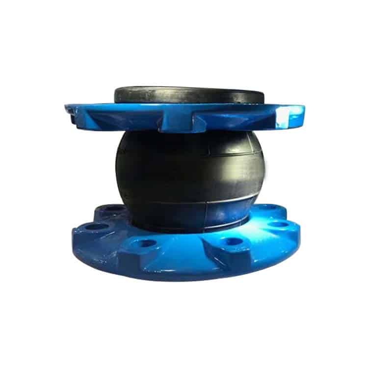 flexible rubber joint with ductile iron flange