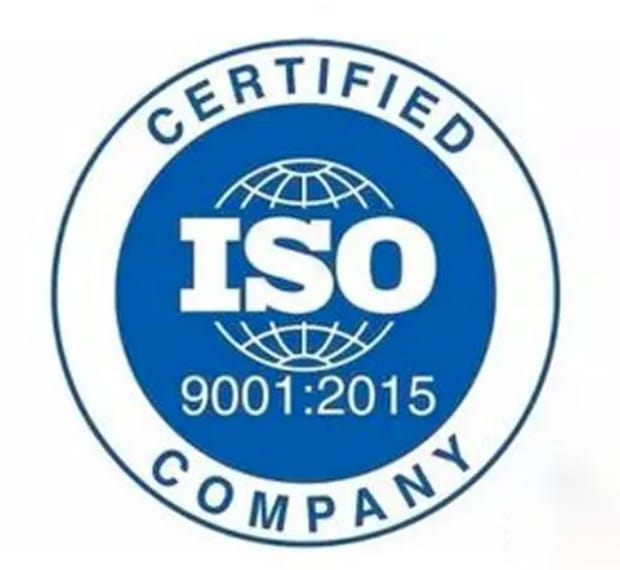 ISO9001 certificate