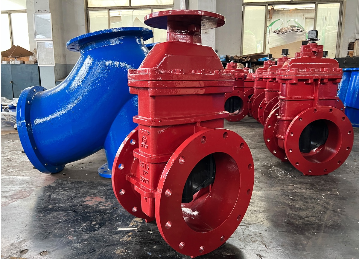 flange ends awwa gate valve