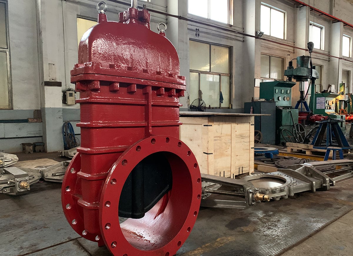 flanged AWWA C515 gate valve