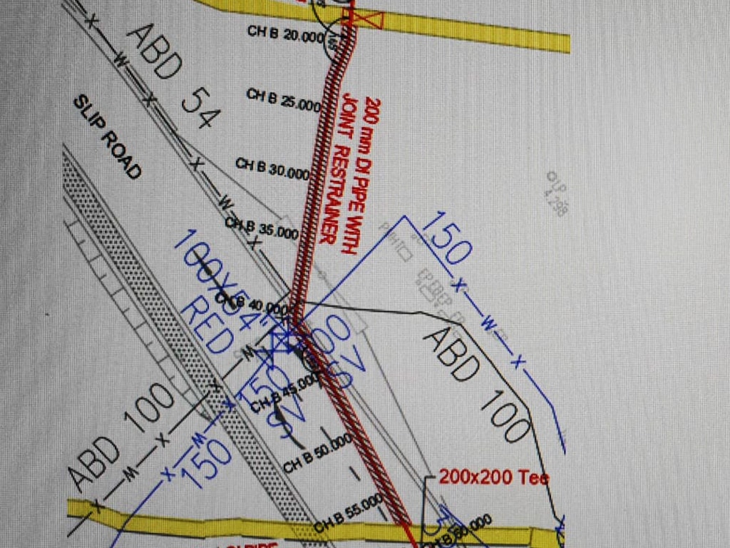 restraint joint desing for singpore project