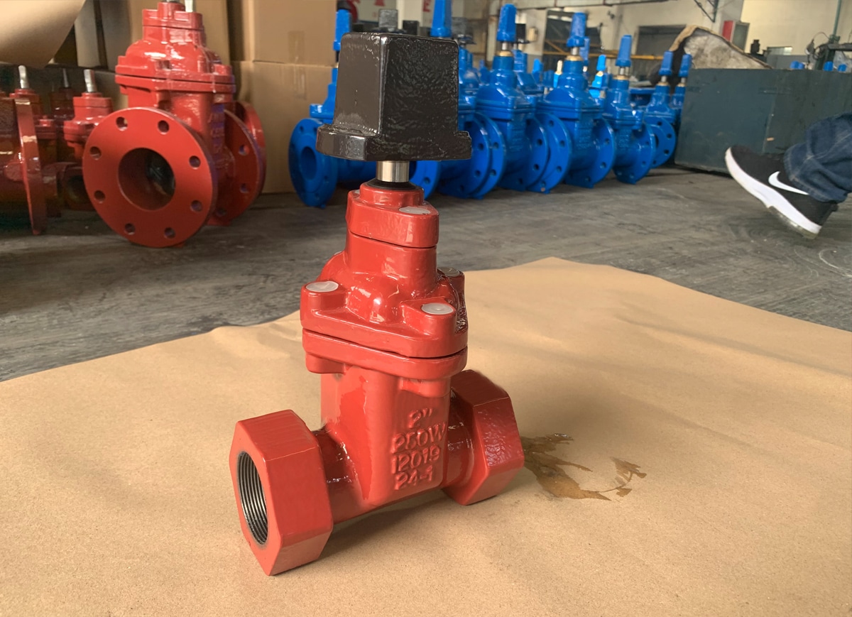 threaded gate valve