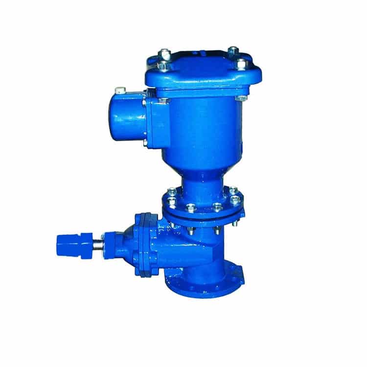 Double Air Release valve with isolation valve gate valve