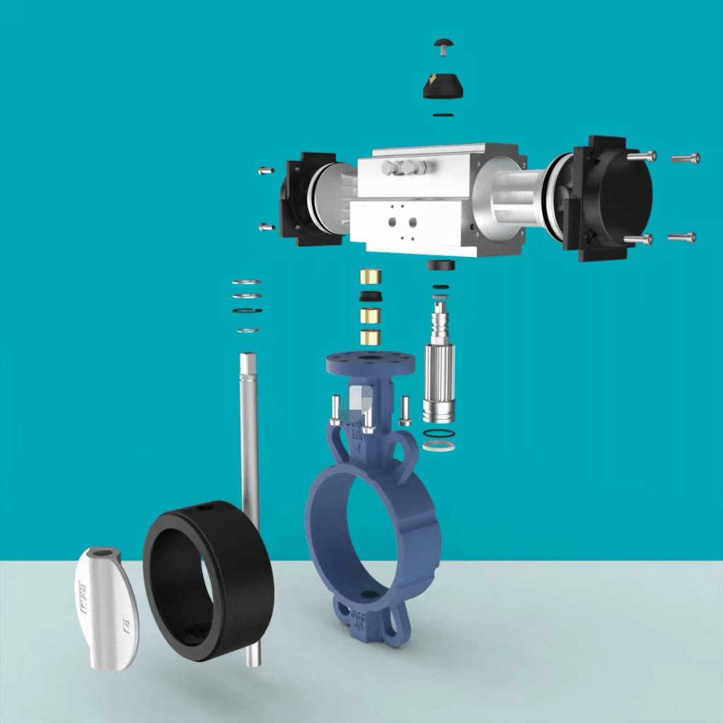 butterfly valve parts