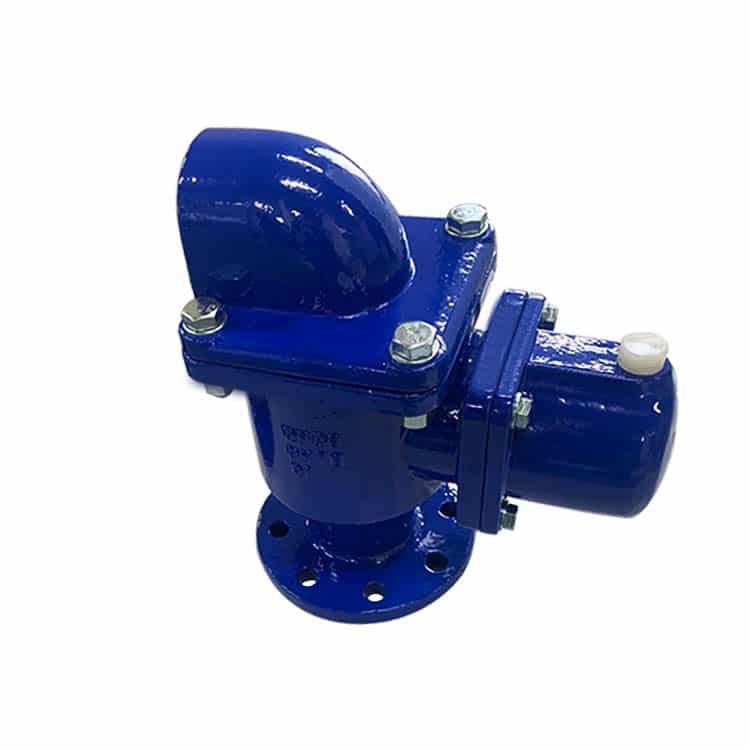 double orifice air release valve with directional venting