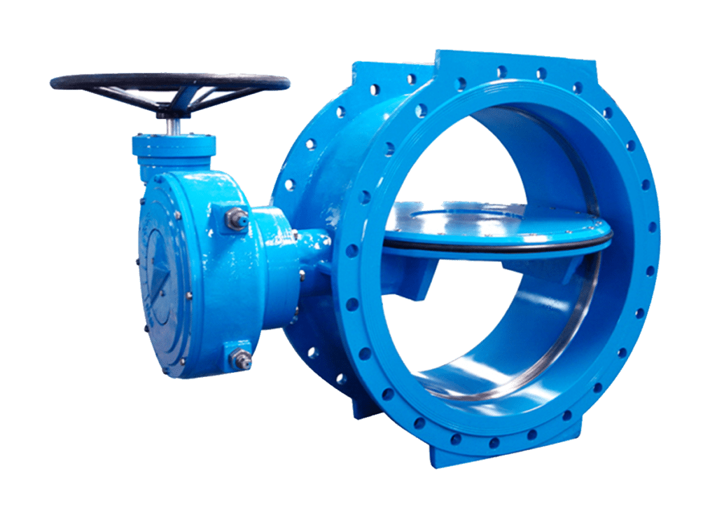 flanged butterfly valve double eccentric