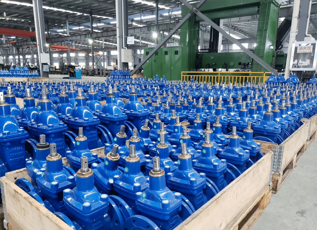 flanged nrs resilient seated gate valve