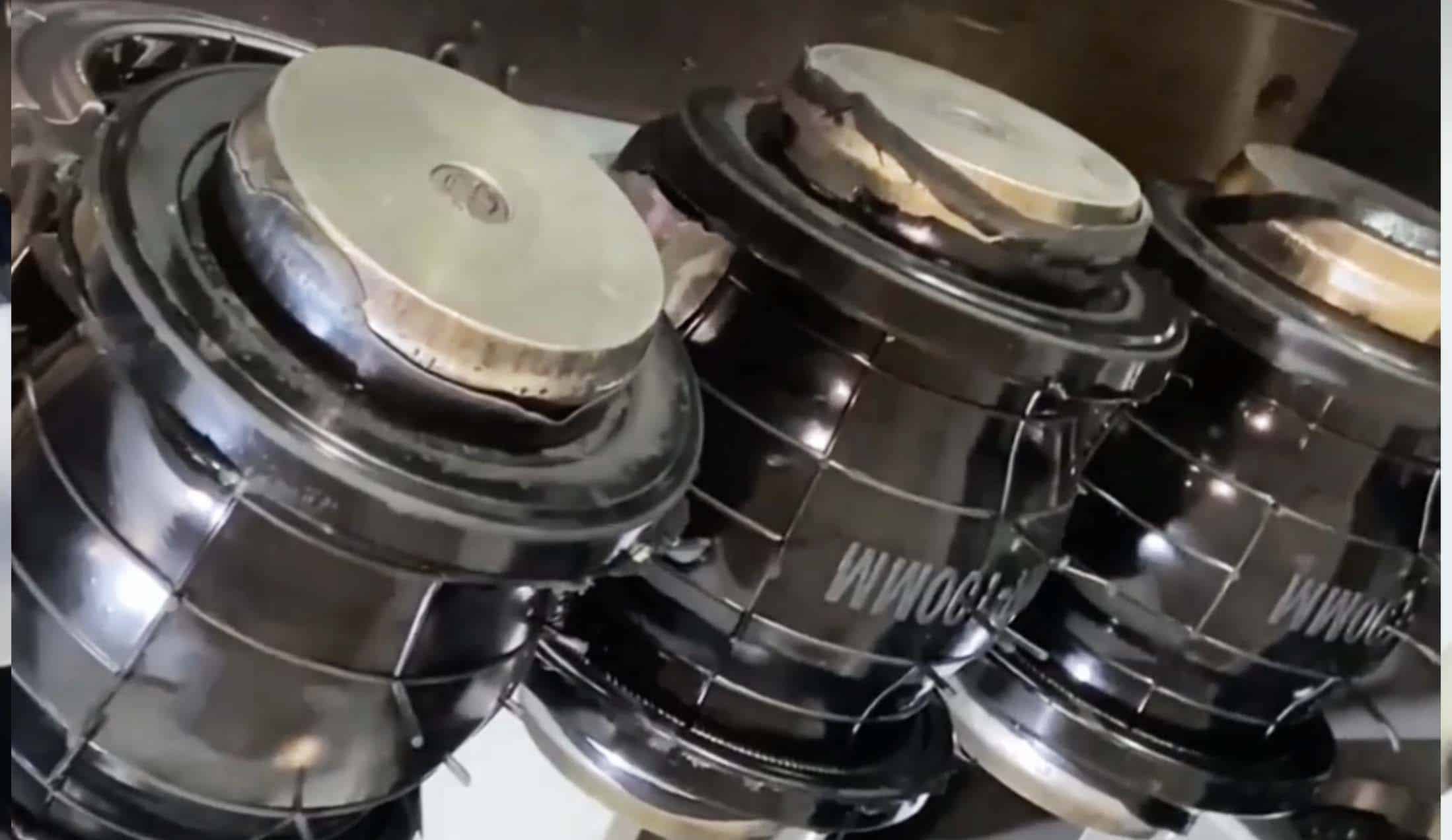 producing process for rubber expansion joint step 5 Vulcanisation Completed