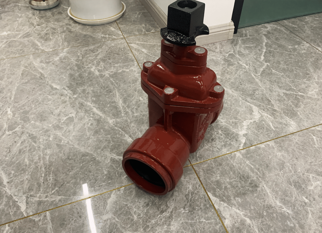 push fit gate valve