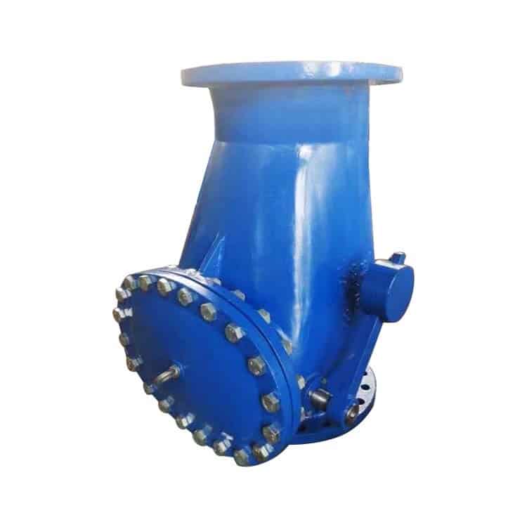 swing check valve with counterweight