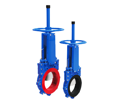 Bi-directional Seal Split-type Rubber lined Knife Gate Valve