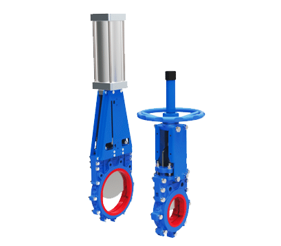 Bi-directional Seal Split-type Wear-resistant Knife Gate Valve