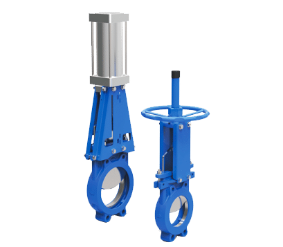 Unidirectional Sealing Thin Valve Seat Bonnetless Knife Gate Valve