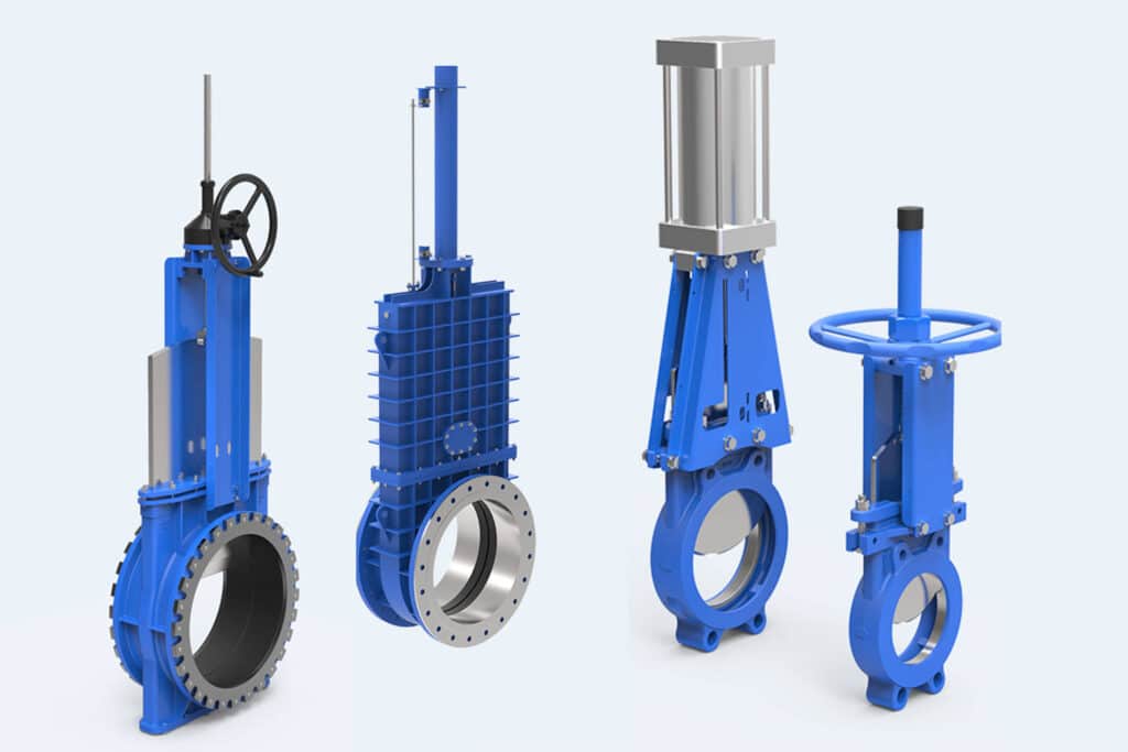 knife gate valve sealing