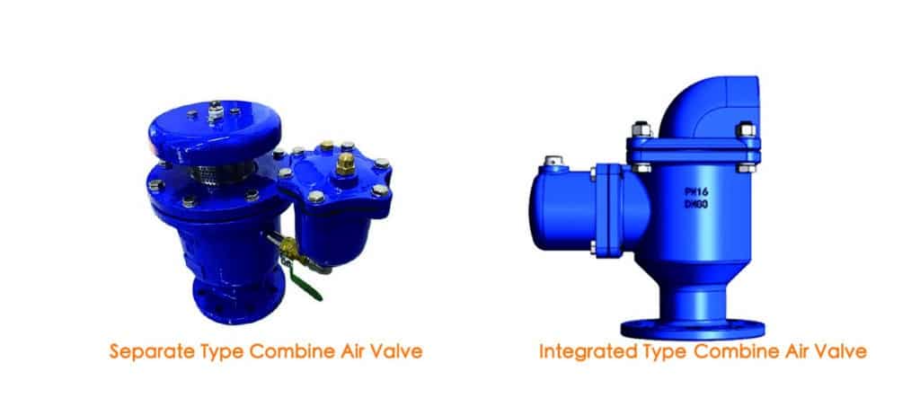 two type combine air valve