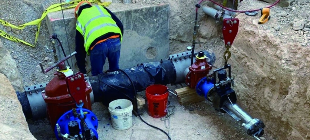 tapping sleeve drilling method