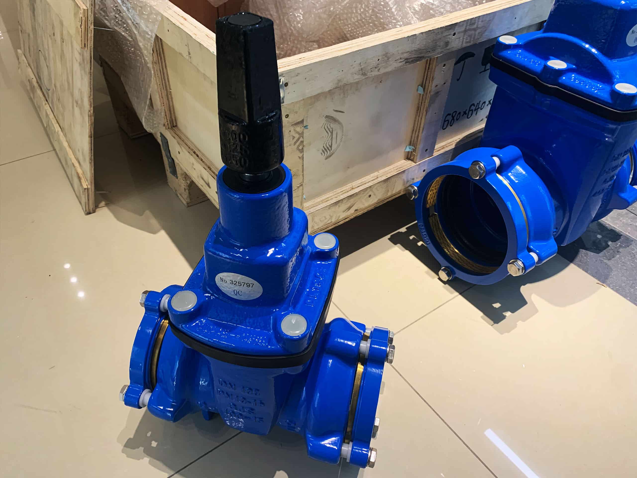 awwa gate valve for PE pipe