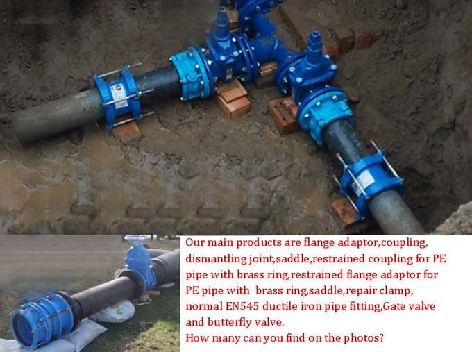 ductile iron coupling use