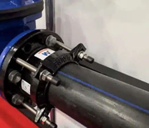 A valve under stress from a misaligned pipe
