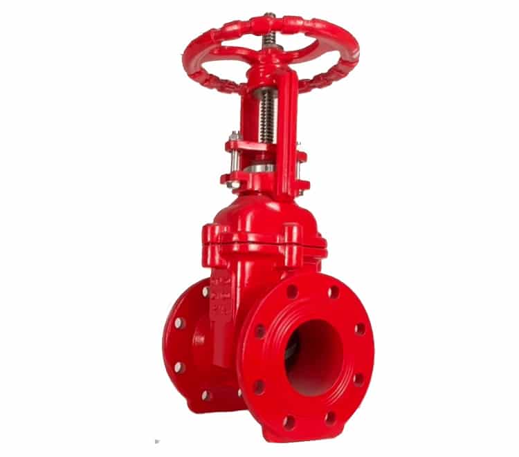 OS&Y resilient seated gate valve