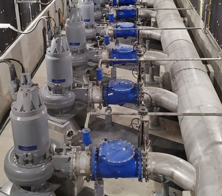 swing check valve application