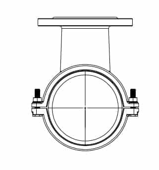 Saddle Tap Clamp for PVC Pipe Installation Instruction step 4