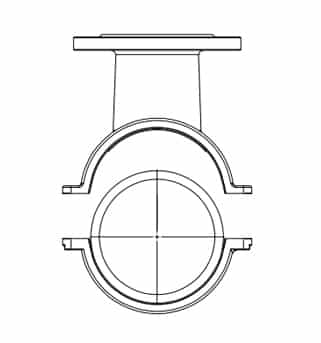 Saddle Tap Clamp for PVC Pipe Installation Instruction step 3