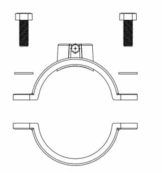 Service Saddle Installation Instruction step1