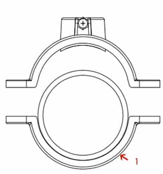 Service Saddle Installation Instruction step2