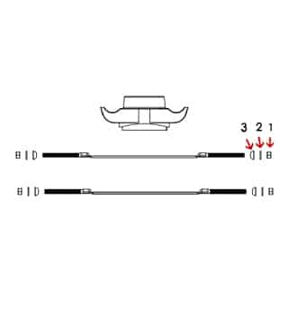 Tapping saddle with thread outlet-double bands or multiple bands for big size pipes installation instruction step 1