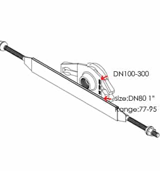 Tapping saddle with thread outlet-single strap installation instruction