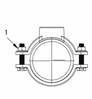 Wide Range Saddle Clamp Installation Instruction step 4