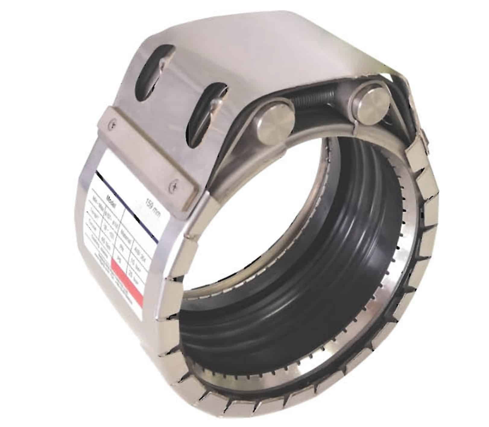 Fire-resistant pipe coupling