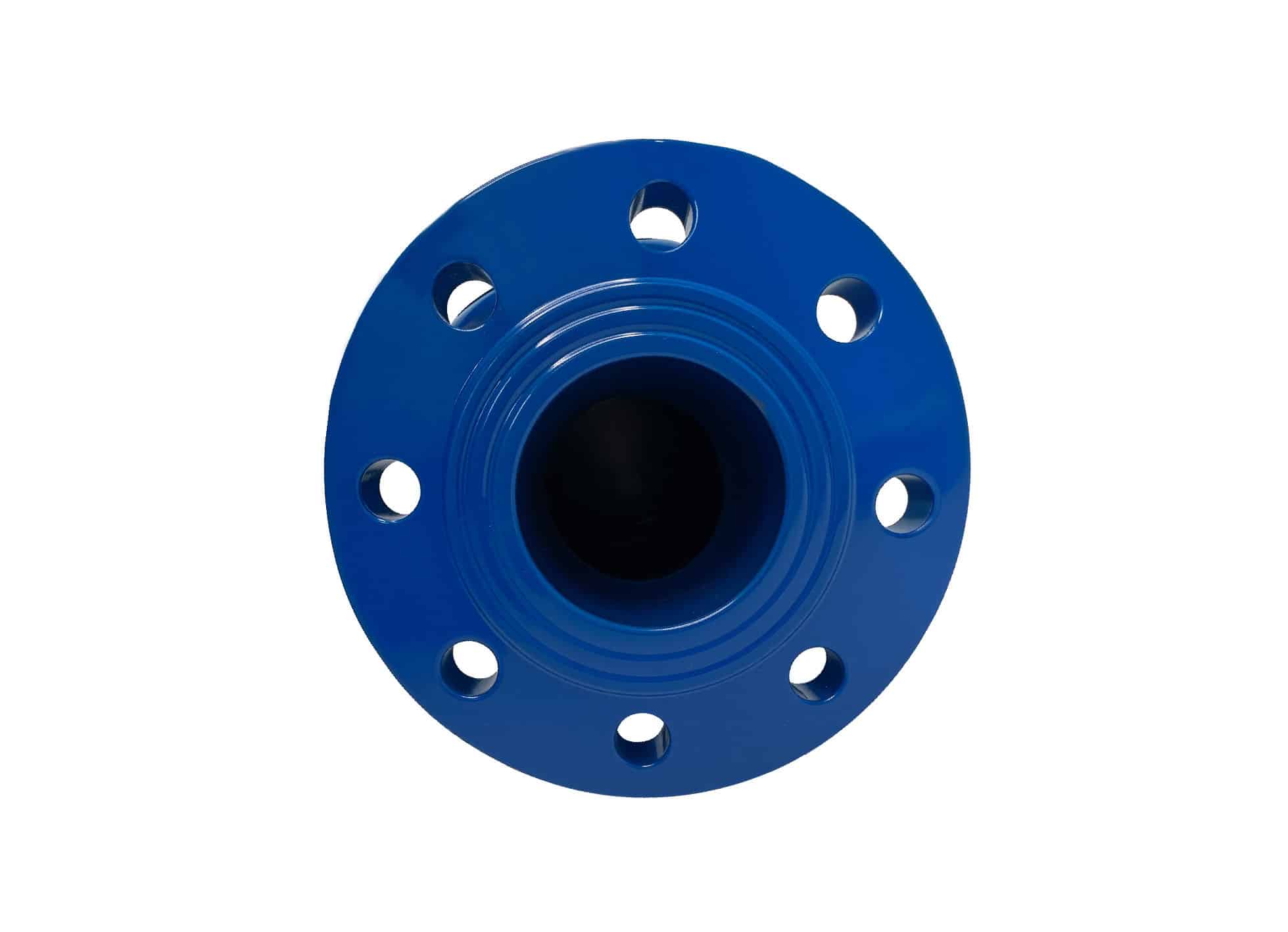 Saddle Clamp for PVC and HDPE pipe Flange Outlet 1