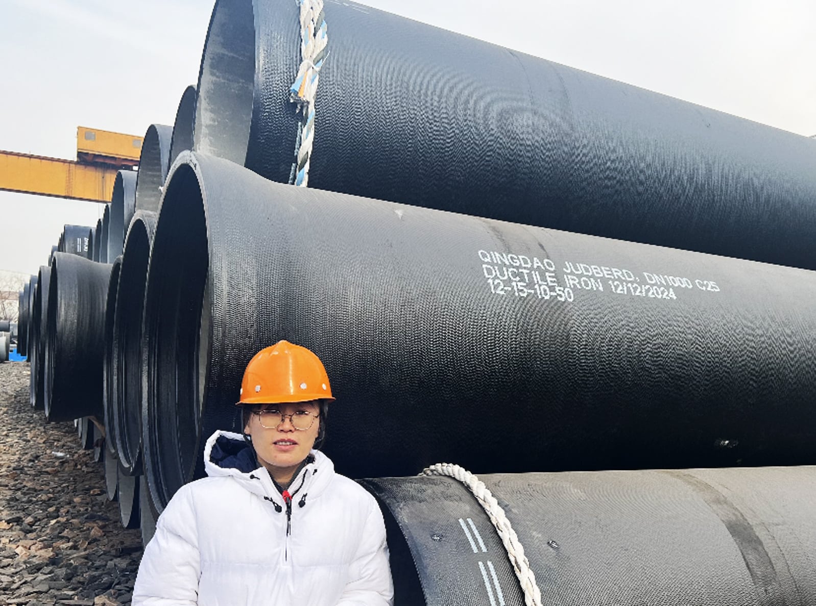 Slip-On Joint (Push-On Joint) ductile iron pipe