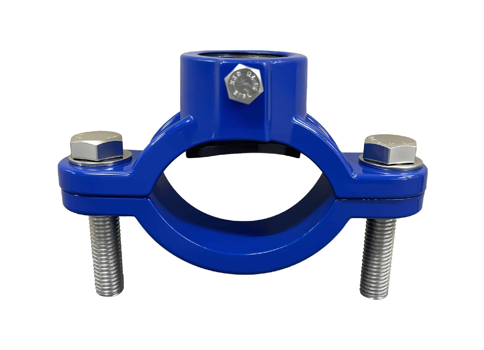 Water Pipe Saddle Clamp for AC pipe with Metric Thread 2