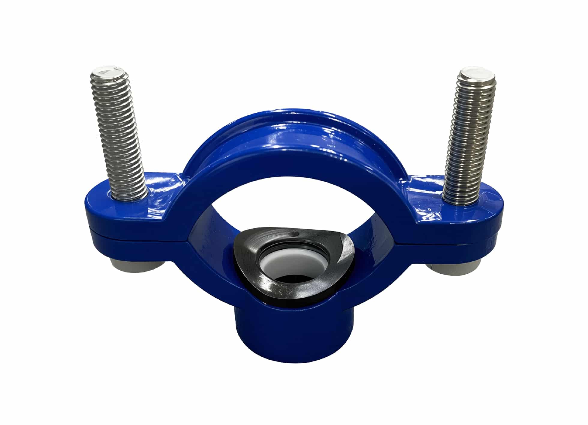 Water Pipe Saddle Clamp for AC pipe with Metric Thread 3