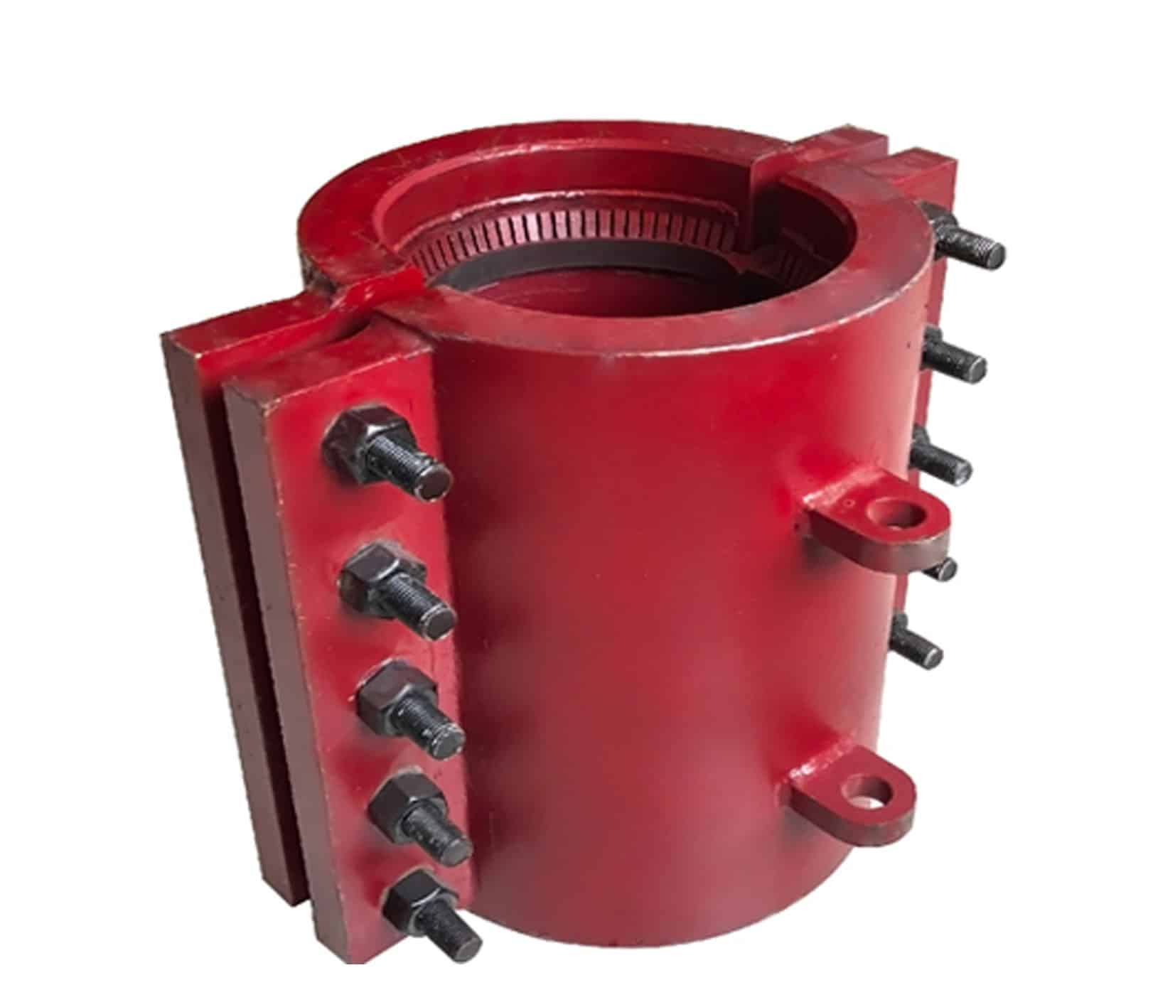 high pressure pipe coupling repair clamp