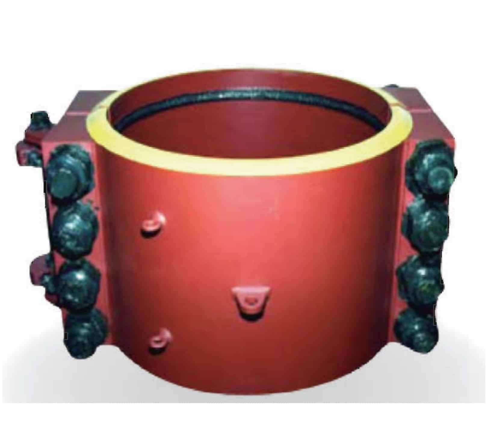 high pressure pipe repair coupling