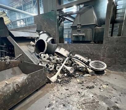 iron fittings production process-release of parts