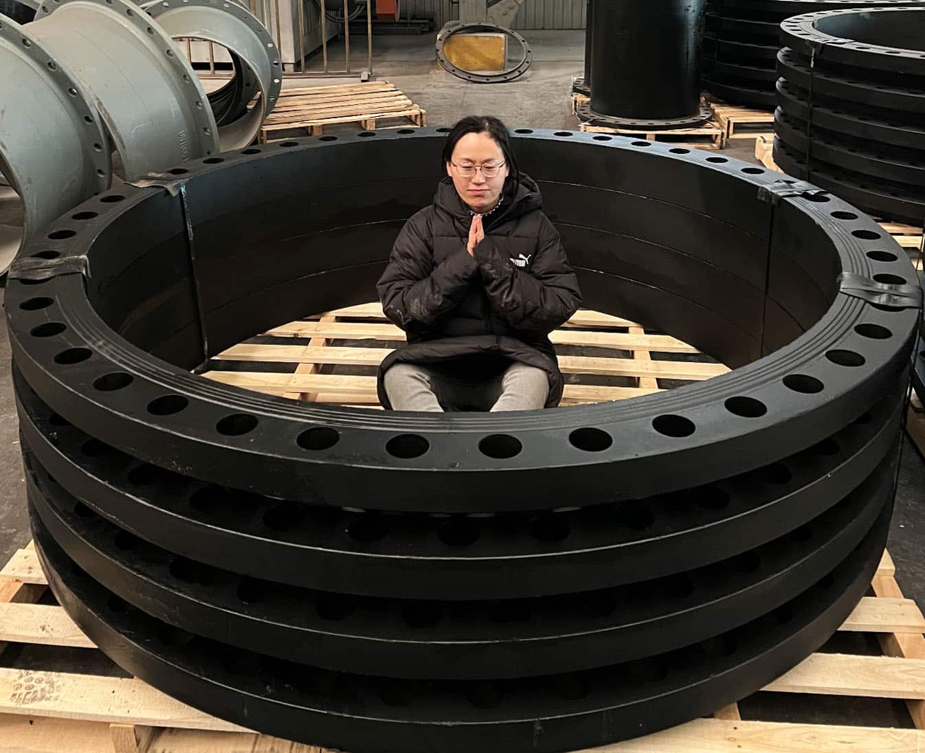 welded pipe flange