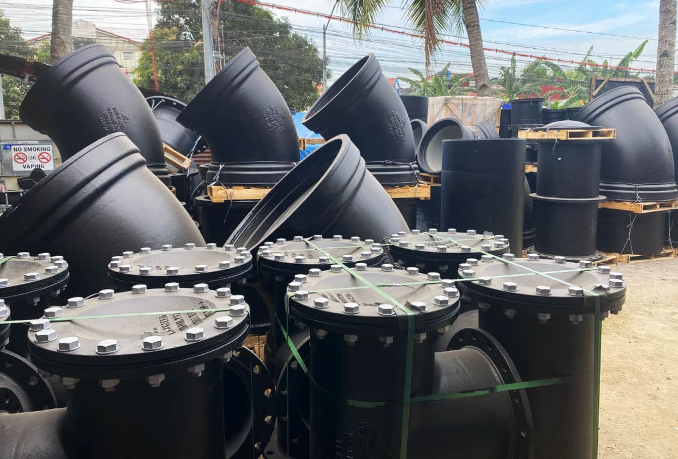 Maynilad water project pipe fittings from judberd