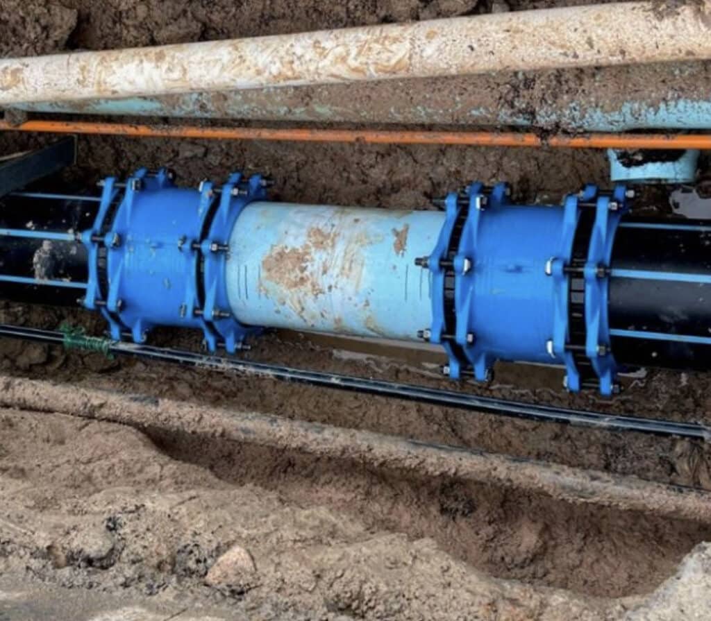 Mechanical Connection – Restrained Pipe Coupling